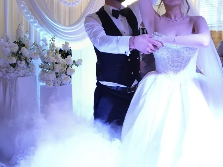 A wedding at Dnister: the first dance in the smoke