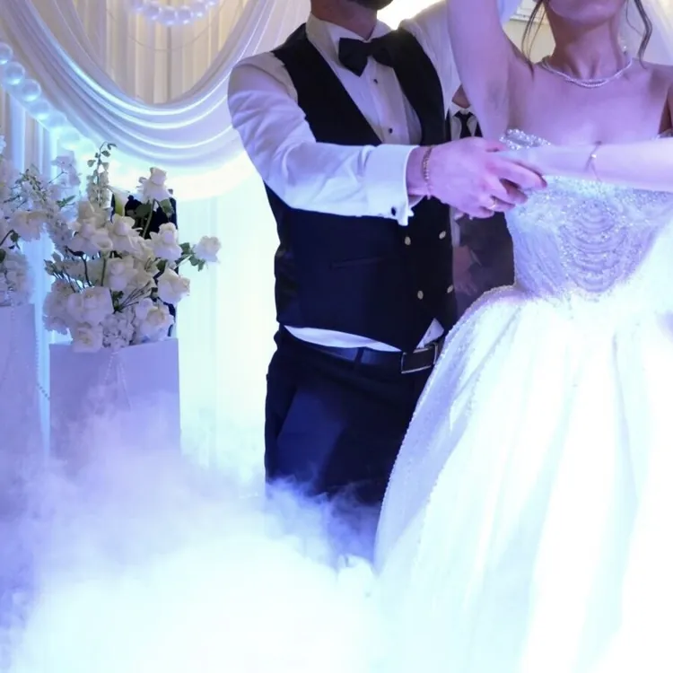 A wedding at Dnister: the first dance in the smoke